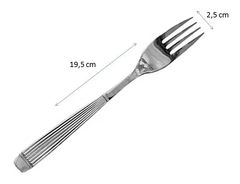 Tenedor de mesa Ac Inox Carol x12 unidades - comprar online