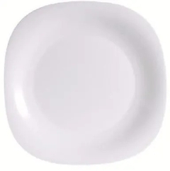 PLATO PLAYO CARINE BLANCO 26 CM X12 UNIDADES. - comprar online