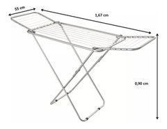 Tender Plegable de Pie Reforzado de Soga con alas - comprar online