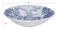 Plato Porcelana Hondo Biona Cena Inglesa 22cm X12UNI - comprar online