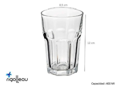 Vaso Oslo 400ml Rigolleau x12uni - comprar online