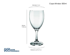 Copa Windsor Agua 300mL Nadir X12UNI - comprar online