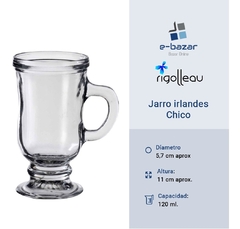 jarro jarrito Irlandes 120ml Rigolleau x12uni - comprar online