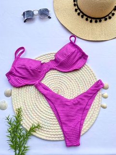 Conjunto Meia Taça Santorini Fucsia