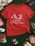 Camiseta Vermelha “Merry Christmas”