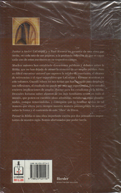 Pensar la Biblia - Paul Ricoeur Andre LaCocque - comprar online