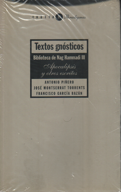 Textos gnosticos - Bibloteca de Nag Hammadi III