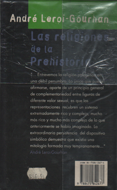 Las religiones de la Prehistoria - André Leroi-Gourhan - comprar online