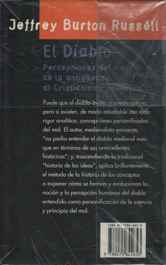 El diablo - Percepciones del mal, de la antigüedad al Cristianismo primitivo - Jeffrey Burton Russell - comprar online