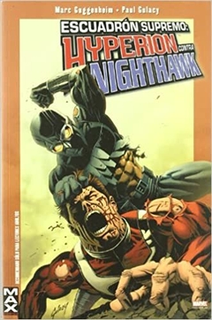 Max escuadrón supremo: Hyperion contra Nighthawk - Panini Marvel