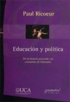 Educación y Política - Paul Ricoeur