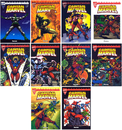 Biblioteca Marvel: Capitán Marvel (Completo Vol 1 a 10)