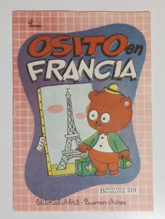 Col. Bibl. Bolsillitos - N°219 - Osito en Francia