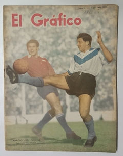 El grafico - N°1962 - 19-04-57 - con Poster de La seleccion Argentina, campeon Sudamericano 1957