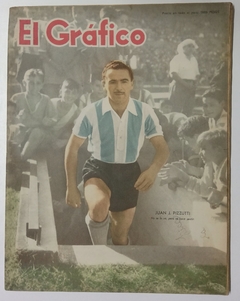 El grafico - N°1972 - 28-06-57 - con Poster de Hctor Pederzoli de Argentinos Juniors