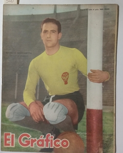 El grafico - N°1979 - 16-08-57 - con Poster de Eliseo Mouri¤o de Boca Juniors