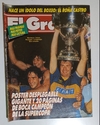 El Grafico - N°3661 - 05-12-89 - Con Poster de Boca Campeon