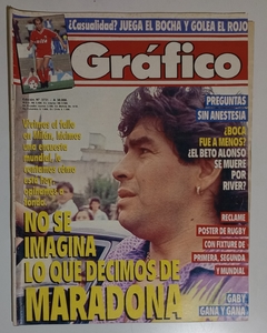 El Grafico - N°3731 - 09-04-91 - Con poster de los pumas