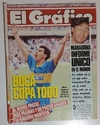 El Grafico - N°3734 - 30-04-91 - Con poster de El Mono Navarro Montoya