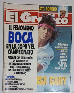 El Grafico - N°3736 - 14-05-91 - Con suplemento de Boca