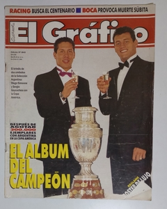 El Grafico - N°3849 - 13-07-93 - Con Poster de Argentina Campeon