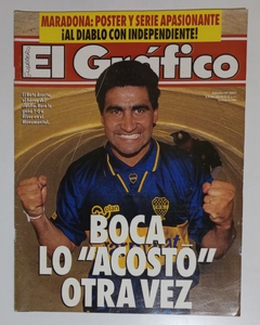 El Grafico - N°3863 - 19-10-93 - Con Poster de Maradona en Newels