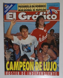 El Grafico - N°3908 - 30-08-94 - con Poster de Independiente Campeon