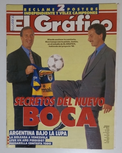 El Grafico - N°3977 - 26-12-95 - Con posters de Velez y River Campeones