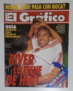 El Grafico - N°3985 - 20-02-96 - Con poster de velez