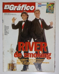 El Grafico - N°4004 - 02-07-96 - Con Poster de River Campeon y Suplemento ESPN