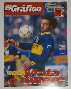 El Grafico - N°4012 - 27-08-96 - Con Poster de Boca y Suplemento ESPN