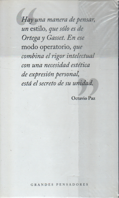 Ortega y Gasset - Textos Varios - Vol.02 - comprar online