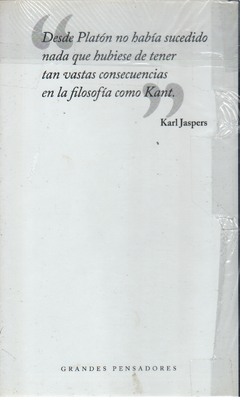 Kant - Critica de la razón pura - Vol.01 - comprar online