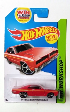 HW Workshop - 1974 Brazilian Dodge Charger (Rojo) (2013)