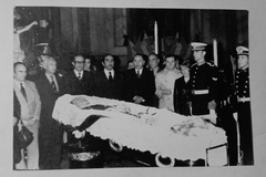 Fotografía del Funeral del General Juan Domingo Perón.