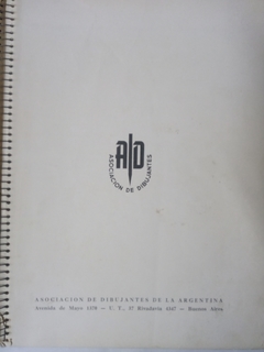 Primer Anuario de la Asociación Argentina de Dibujantes - 1944 en internet