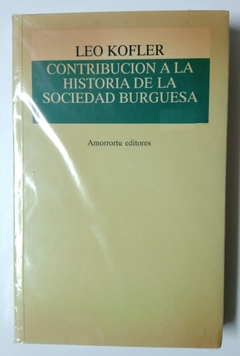 Contribución a la historia de la sociedad burguesa