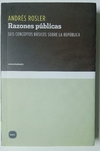 Razones públicas - Seis conceptos básicos sobre la república