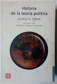 Historia de la teoría política