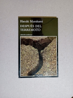 Despues del terremoto - Haruki Murakami