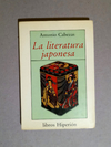 Literatura japonesa - Antonio Cabezas