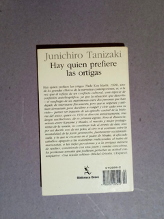 Hay quien prefiere las ortigas - Junichiro Tanizaki - comprar online