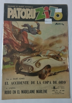 Paturuzito - N°828 Noviembre 9 de 1961 - Completo - Con ilustraciones de A.Breccia