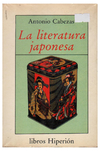 La Literatura Japonesa