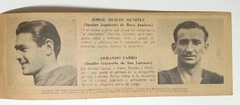 Rayo rojo - N°106 - 15 de Octubre de 1951 - Jorge Duilio Benitez (Boca Juniors) - Armando Farro (San Lorenzo) - comprar online