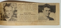 Rayo rojo - N°107 - 22 de Octubre de 1951 - J. M. Puissegur (Newell's) - Hugo Lopez (Huracán) - comprar online