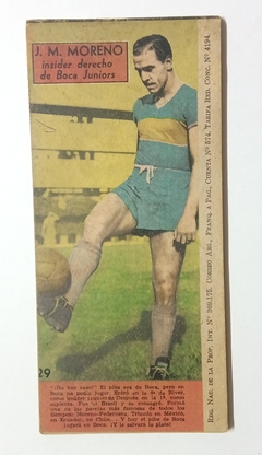 Rayo Rojo - N°29 - 1950 - J. M. Moreno (Boca Juniors) - comprar online