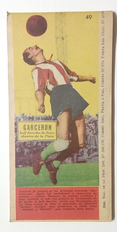 Rayo Rojo - N°49 - 11 de Septiembre de 1950 - Garceron (Estudiantes) - comprar online