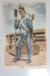 Soldado de la compania de Artilleria de Mar 1830