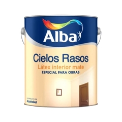ALBA CIELOS RASOS STANDARD BLANCO-20 LITROS